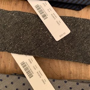 Brand new J. Crew ties.